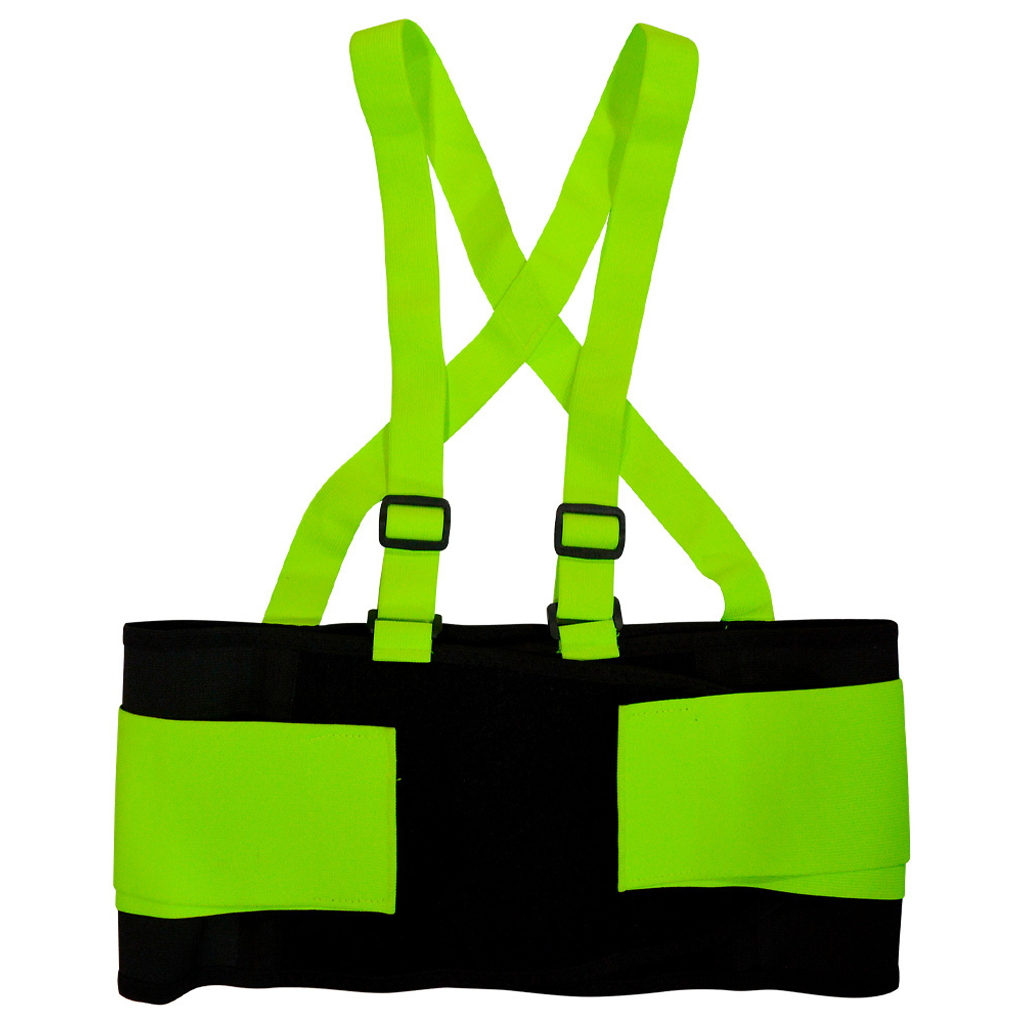 General Electric, Back Support Belt, M, 35in.- 39in., High Visibility, Size M, Model# GR542M